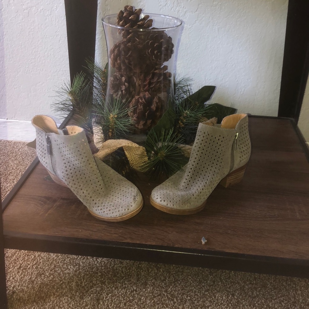 Lucky Brand Brielley Leather or Suede Bootie